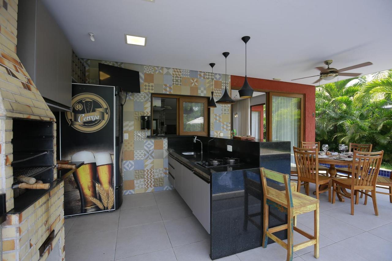 Casa Temporada - 4 Suites - Condominio Luxo - Piscina Extraordinaria - Praia De Itacimirim-Ba Camaçari Zewnętrze zdjęcie