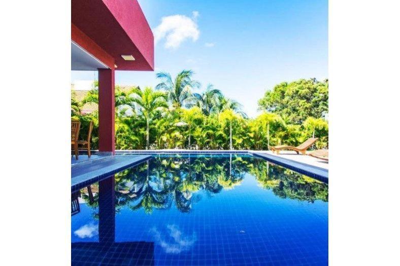 Casa Temporada - 4 Suites - Condominio Luxo - Piscina Extraordinaria - Praia De Itacimirim-Ba Camaçari Zewnętrze zdjęcie