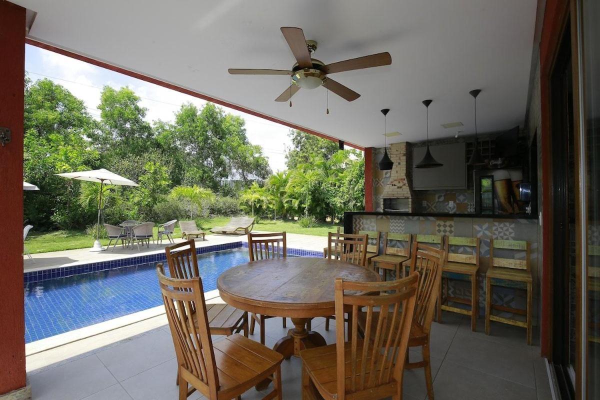 Casa Temporada - 4 Suites - Condominio Luxo - Piscina Extraordinaria - Praia De Itacimirim-Ba Camaçari Zewnętrze zdjęcie