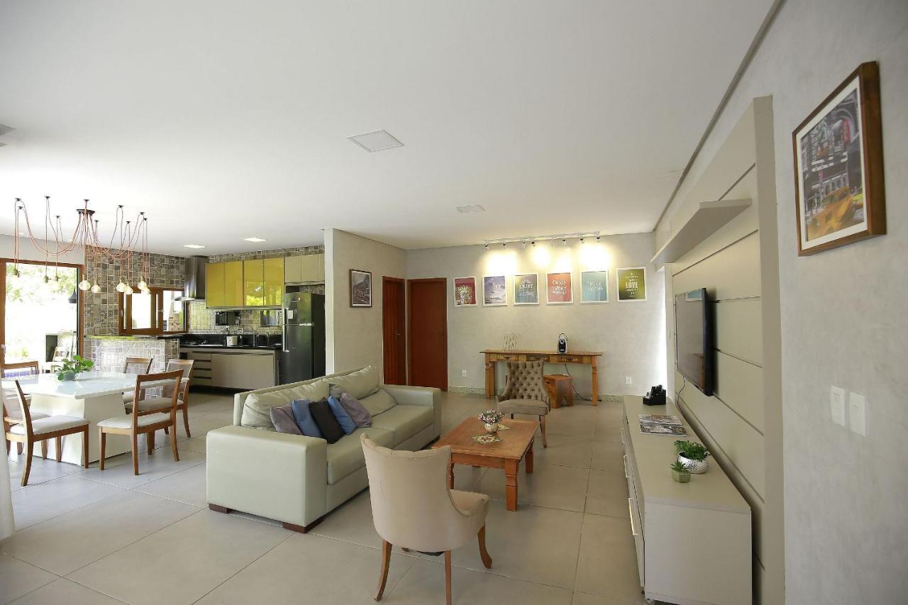 Casa Temporada - 4 Suites - Condominio Luxo - Piscina Extraordinaria - Praia De Itacimirim-Ba Camaçari Zewnętrze zdjęcie
