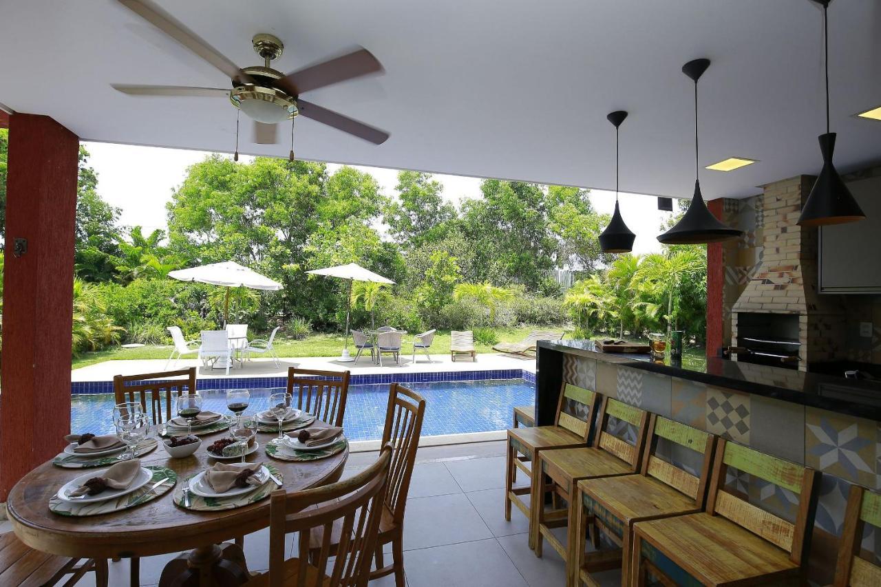 Casa Temporada - 4 Suites - Condominio Luxo - Piscina Extraordinaria - Praia De Itacimirim-Ba Camaçari Zewnętrze zdjęcie